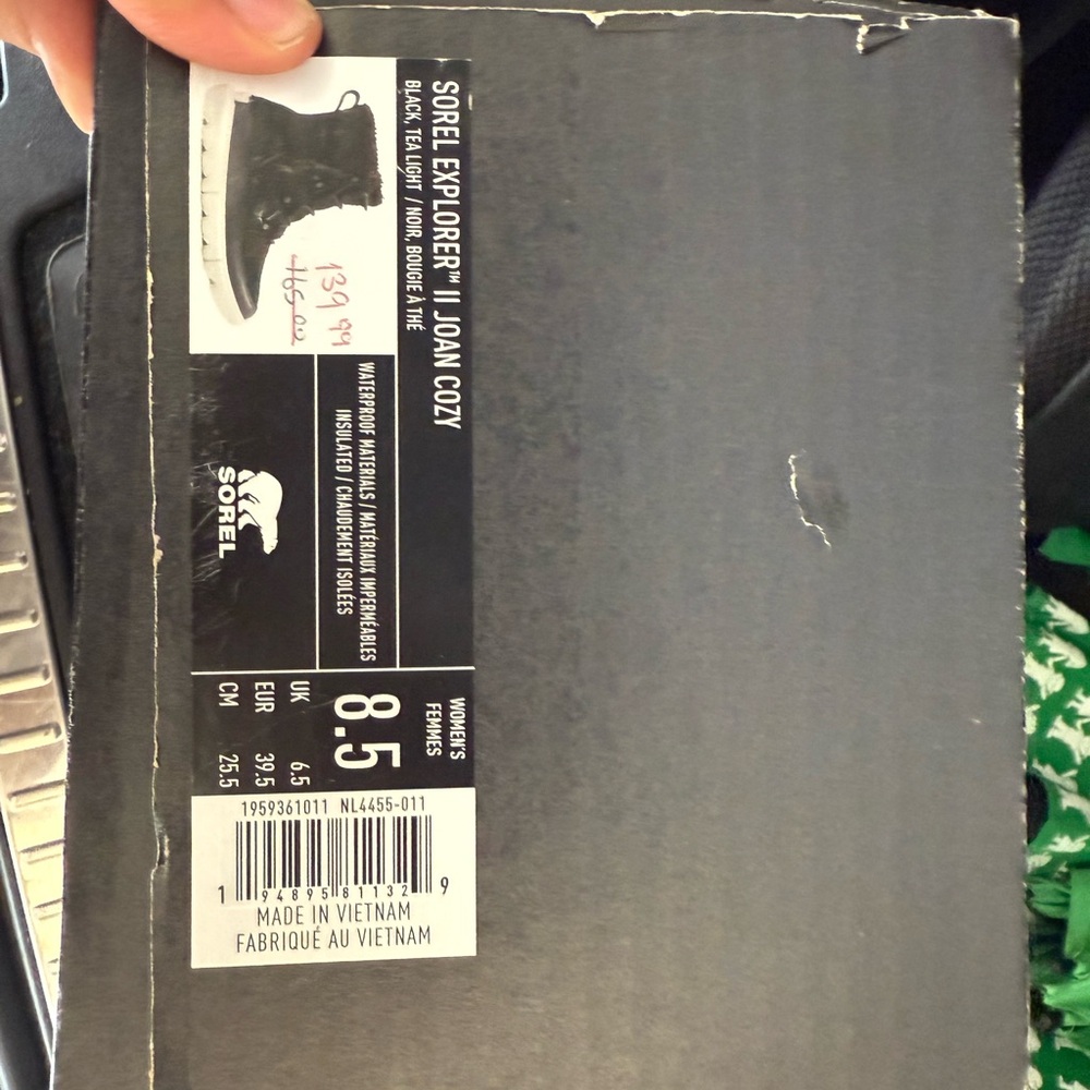Sorel Black Boots